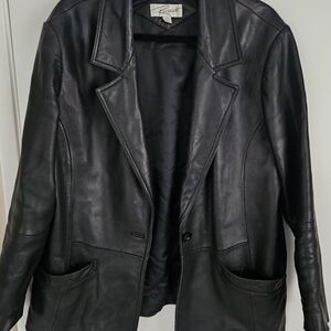 Ricardo Black Leather Jacket